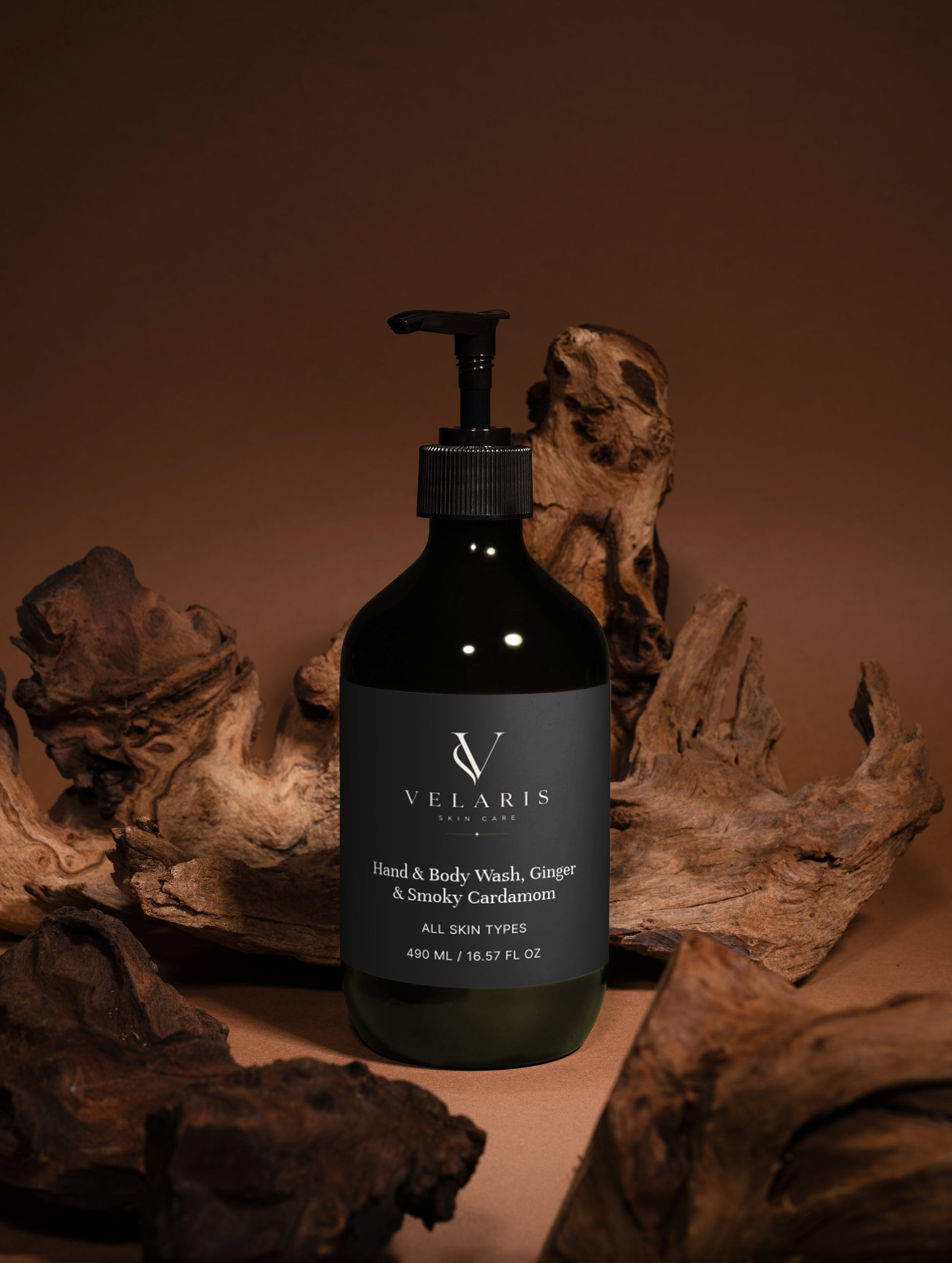 Hand & Body Wash, Ginger & Smoky Cardamom
